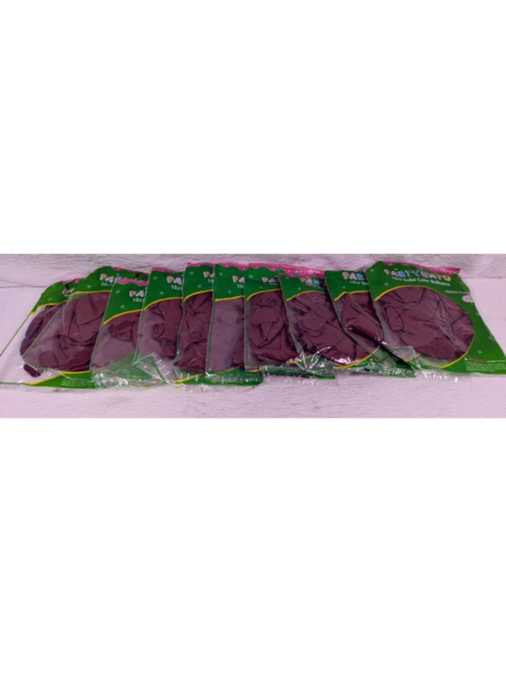 12 inch - Latex Balloons - Burgundy - Party Helium Balloons - 150 Pack
